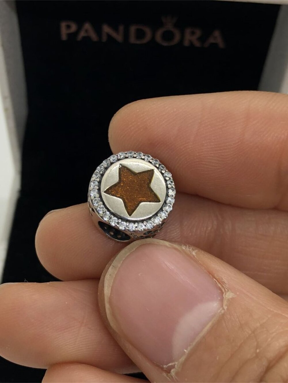 ✨🔥Pandora Hollywood California Exclusive Walk Of Fame Star Button Charm